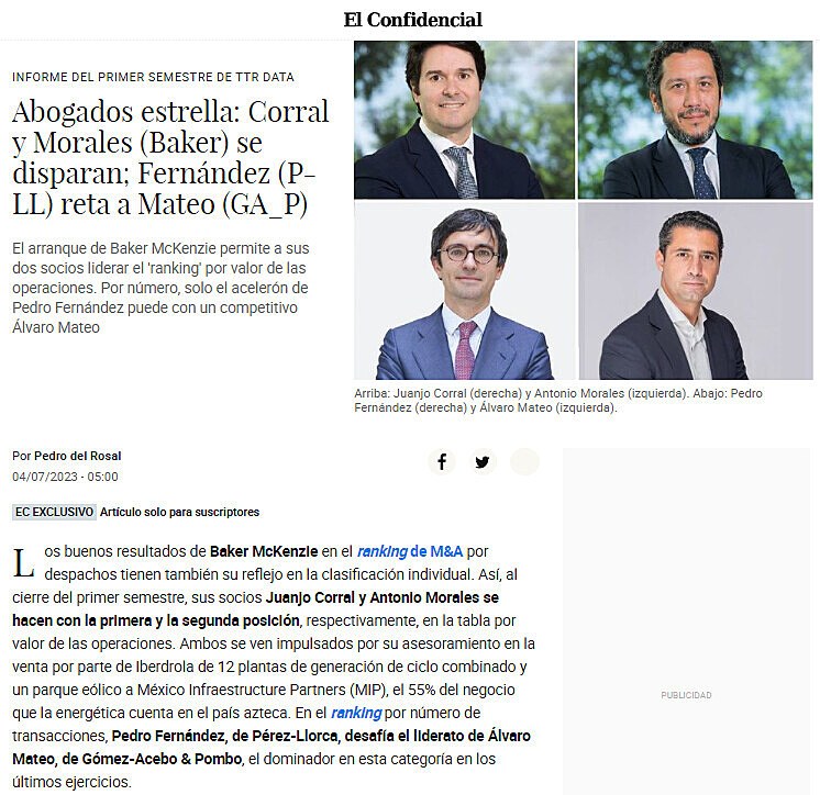 Abogados estrella: Corral y Morales (Baker) se disparan; Fernndez (P-LL) reta a Mateo (GA_P)